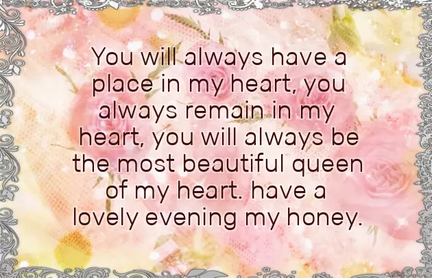 Good Evening Messages For Girlfriend