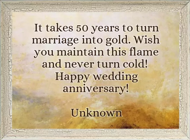 Happy Golden Anniversary Mom And Dad