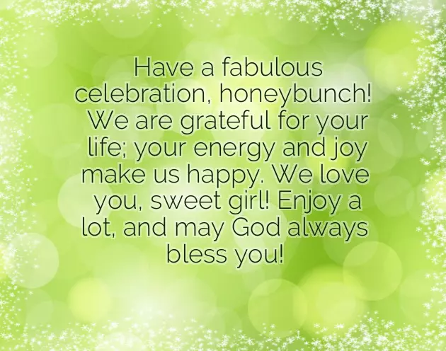 5 Year Girl Birthday Wishes