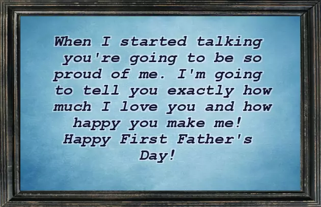 Fathers Day Wishes For First Time Dads
