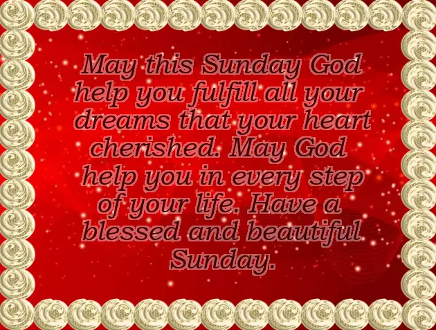 Sunday Night Greetings