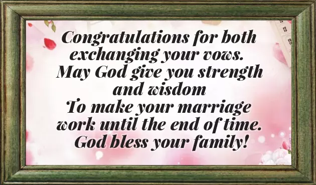 Greetings Newly Wed Couple