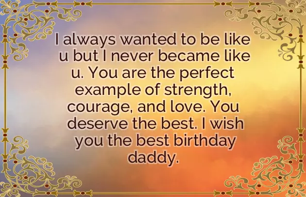 Wishes For Birthday To Father
