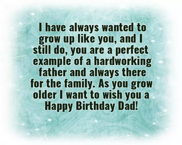 Happy Bday Dad Quotes