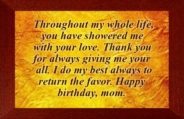 Happy Bday Mama