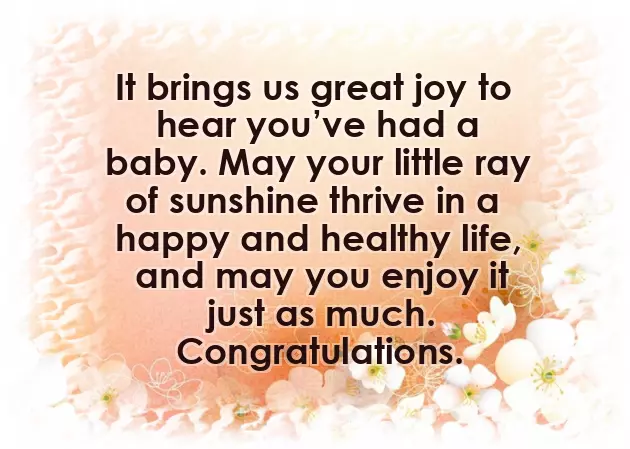 Congratulation Message For Giving Birth Congratulation Message For Giving Birth