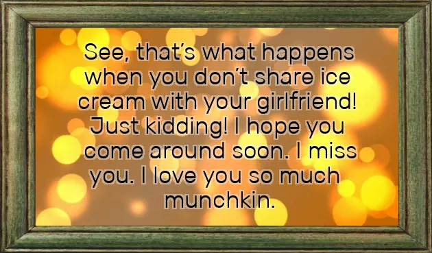 Get Well Soon To My Love