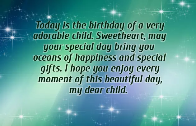 Birthday Wish For Small Baby Boy
