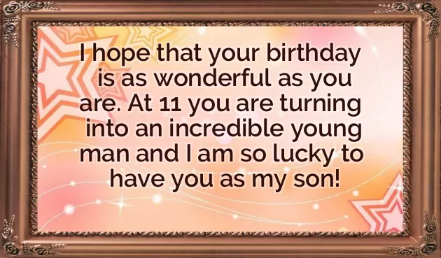 Happy 11 Birthday Boy Happy 11 Birthday Boy
