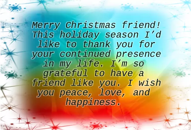 Merry Christmas Wishes For A Friend Merry Christmas Wishes For A Friend