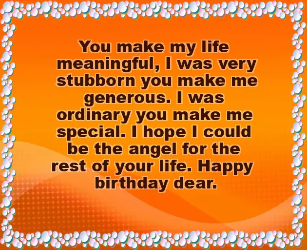 Wish Birthday Friend Girl