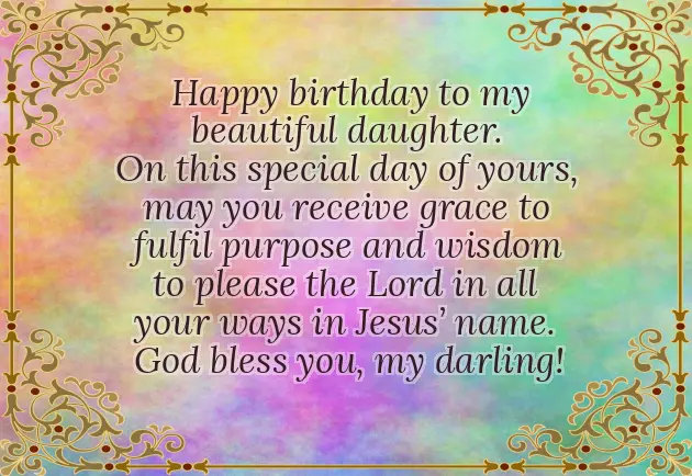 Happy Birthday Darling Daughter