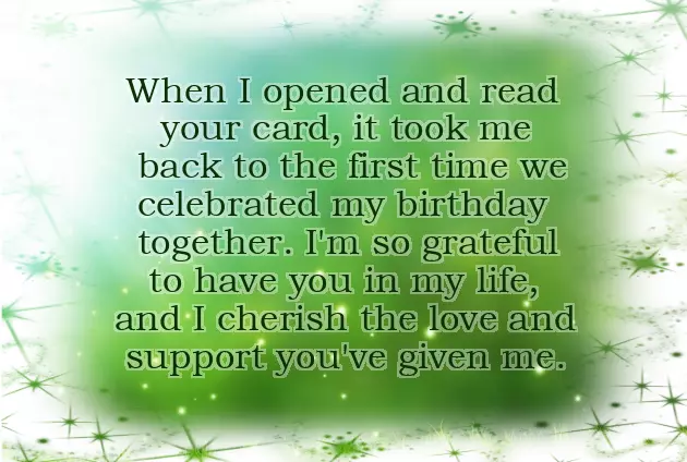 Thank You For Your Warm Wishes And Greetings