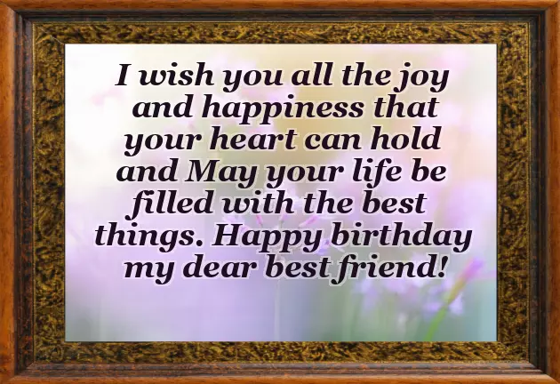 Happy Birthday Quotes For My Best Friend Girl
