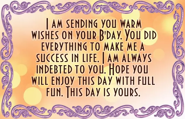 Birthday Mummy Status