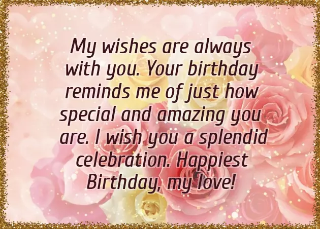 Happy Birthday Sayings For Girlfriend Happy Birthday Sayings For Girlfriend