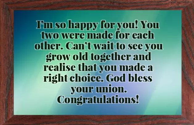 For New Couple Wishes