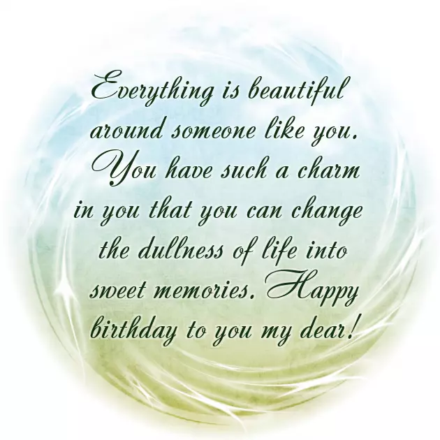 Happy Birthday Wish Beautiful Words Happy Birthday Wish Beautiful Words