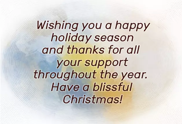 Christmas Wishes For Business Customers