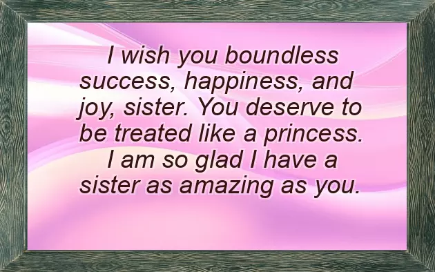 Happy Birthday Wishes For Little Sister