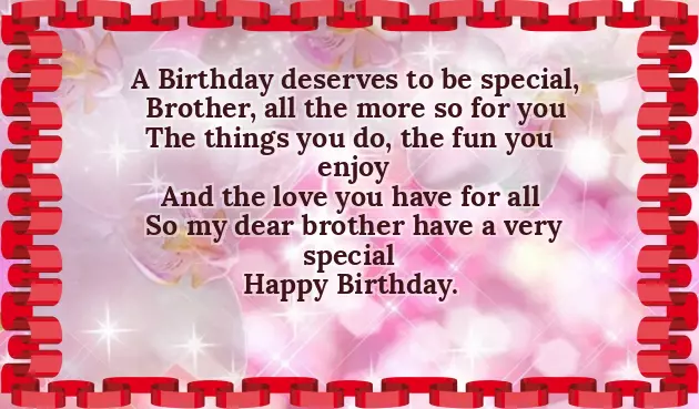 Real Brother Birthday Wishes Real Brother Birthday Wishes