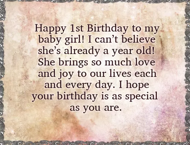 Quotes On Birthday Baby Girl Quotes On Birthday Baby Girl