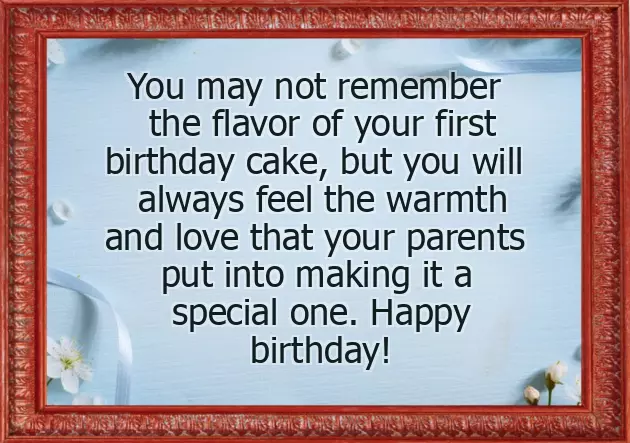 First Baby Girl Birthday Quotes