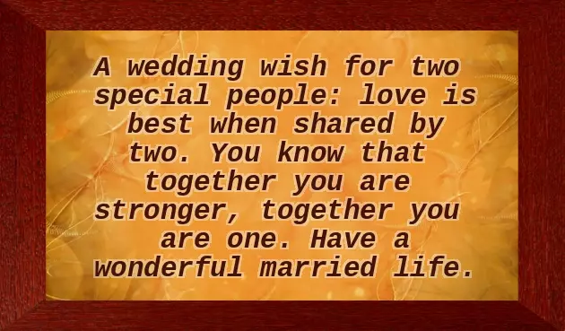 Wishing You All The Best On Your Wedding Day