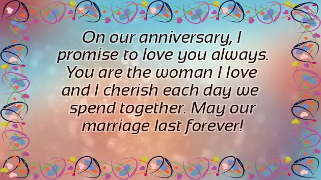 1St Anniversary Wishes To My Wife
