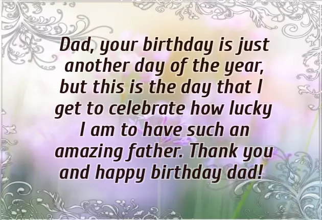 Happy Birthday For Your Father Happy Birthday For Your Father