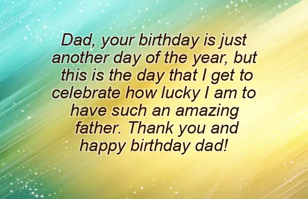Happy Birthday To Your Dad Happy Birthday To Your Dad