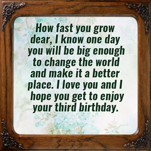 Happy Birthday Quotes For 3 Year Old Boy Happy Birthday Quotes For 3 Year Old Boy