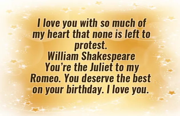 Happy Birthday To Gf Wishes