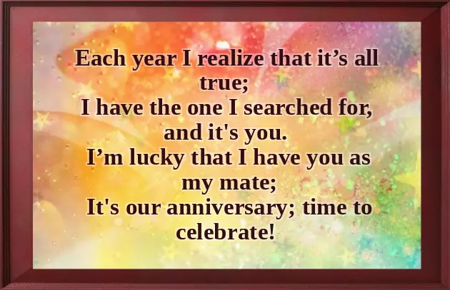 A Poem For My Husband