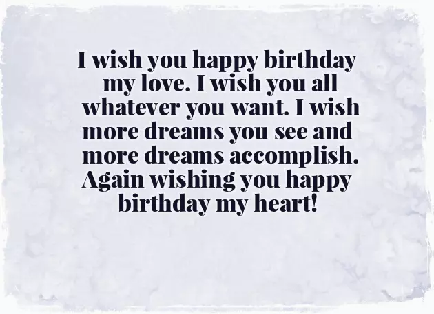 Greetings Happy Birthday For Boyfriend