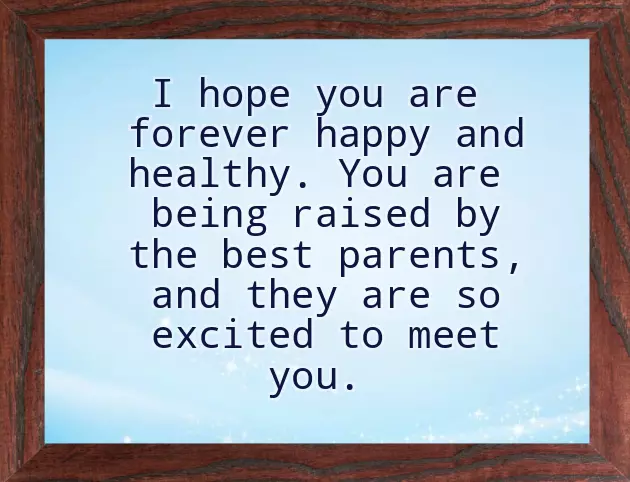 Baby Shower Wishes To Wife