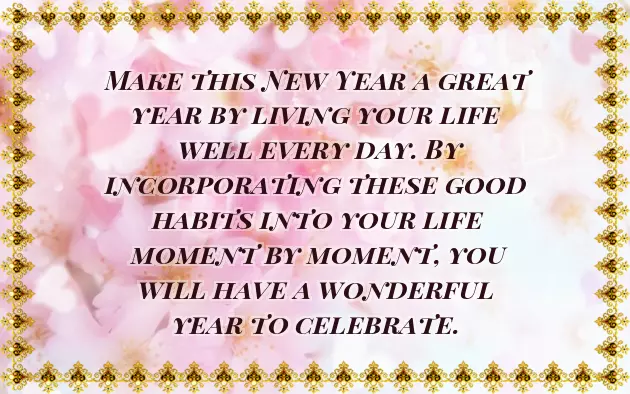 Have A Wonderful New Year