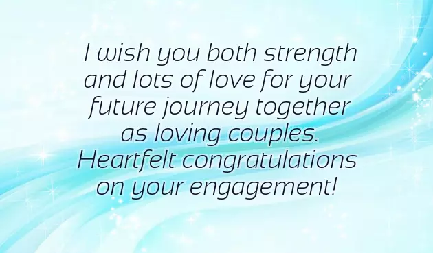 Engagement Wishes To Friend