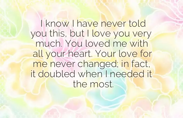 Words For My Mom On Her Birthday