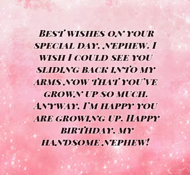 Happy Birthday To Sister Son