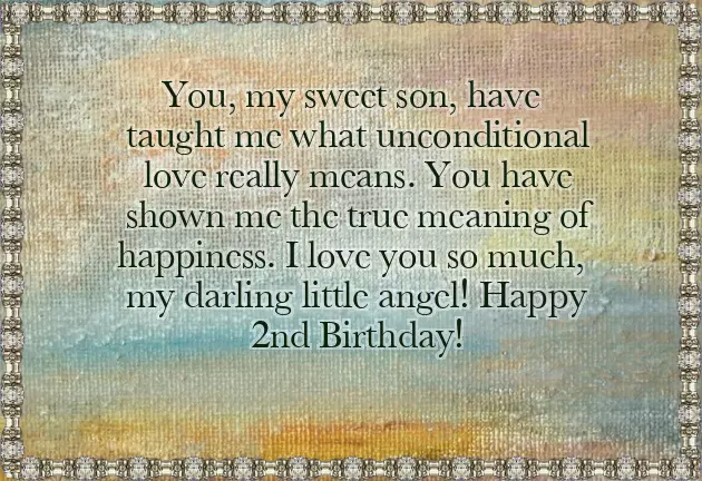 My Son 2 Year Birthday Wishes My Son 2 Year Birthday Wishes