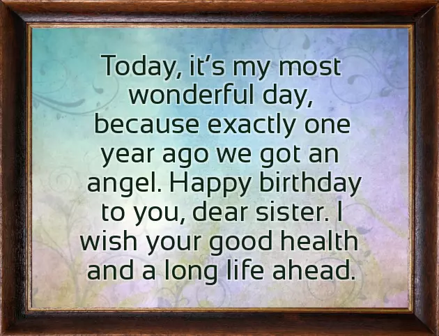 Happy Birthday Wishes To My Little Sister