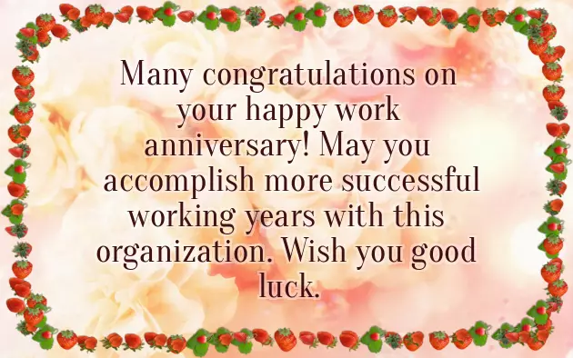 Work Anniversary Status For Myself Work Anniversary Status For Myself