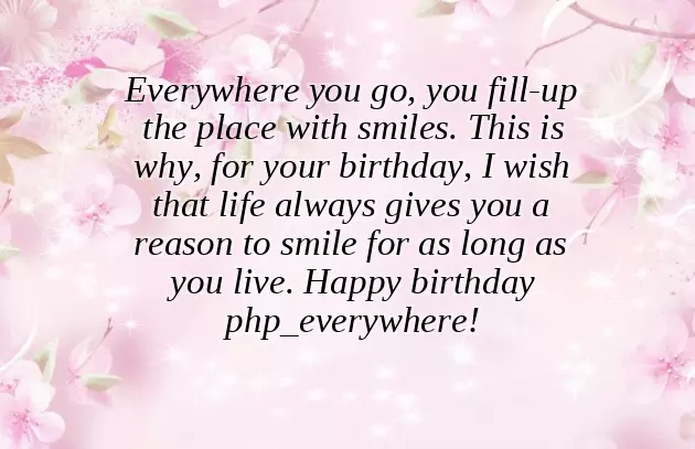 Happy Birthday To Mia