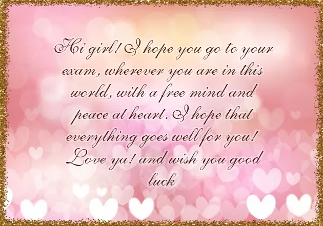 Exam Wishes For Friends