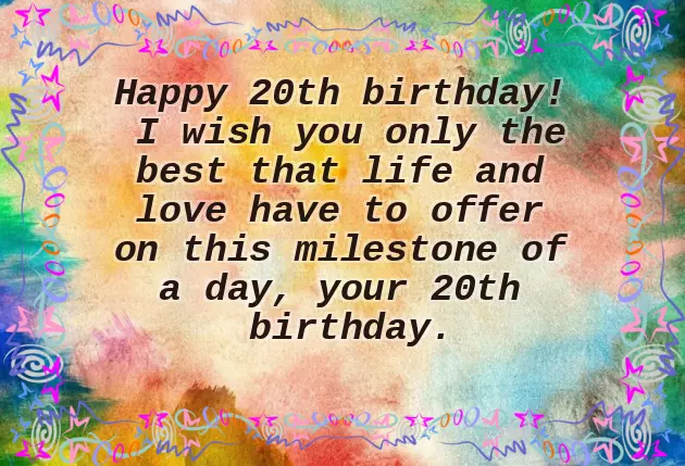 Happy 20Th Birthday Funny