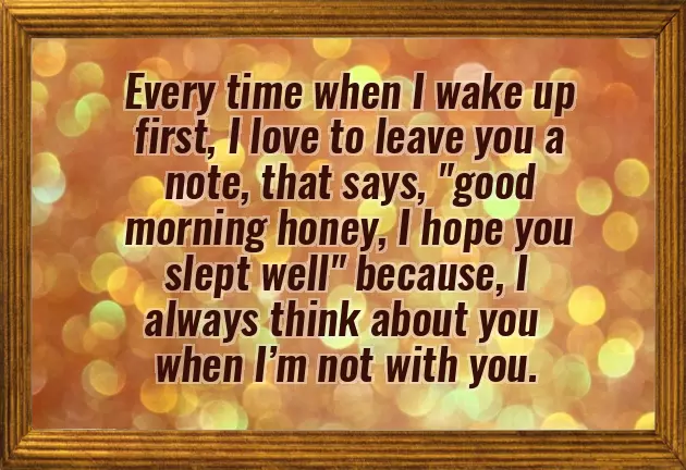 Wish Morning For Boyfriend