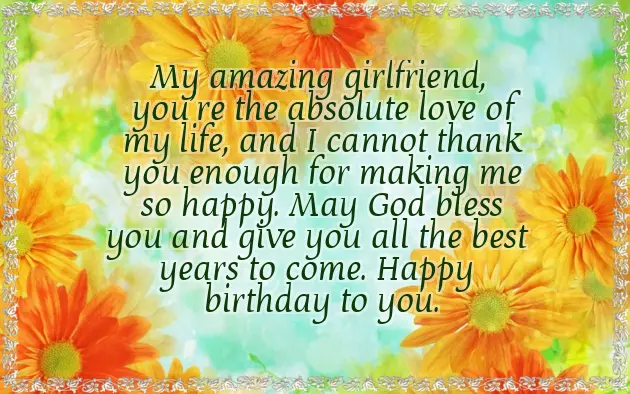 Birthday Wish Love Letter For Girlfriend Birthday Wish Love Letter For Girlfriend