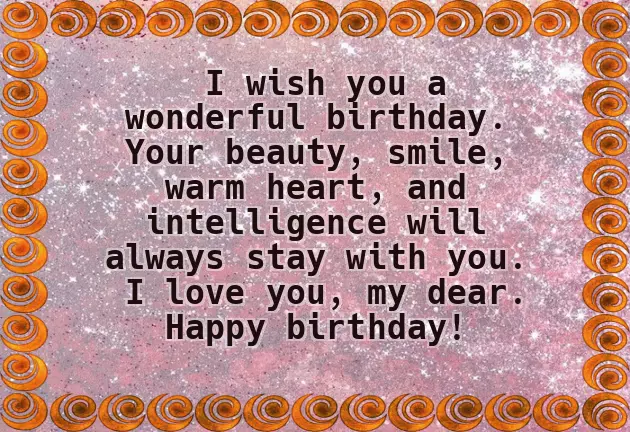 Best Birthday Wishes For Beautiful Girl