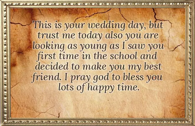 Advance Wedding Wishes For Best Friend